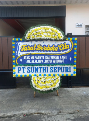 Papan Bunga Duka di Ciambar